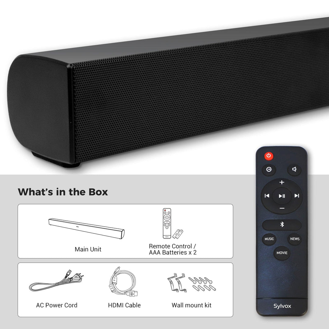 SYLVOX Elf S2 Bluetooth 2.0 Waterproof Outdoor Soundbar סאונד בר לשימוש פנימי וחיצוני - דוגית