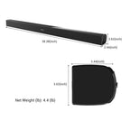 SYLVOX Elf S2 Bluetooth 2.0 Waterproof Outdoor Soundbar סאונד בר לשימוש פנימי וחיצוני - דוגית