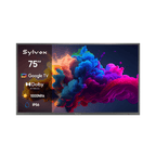 SYLVOX 75" Advanced QLED Google Outdoor TV -2026 Deck Pro QLED 3.0 טלויזית QLED בגודל 75 אינץ' לשימוש חיצוני בשמש חלקית - דוגית
